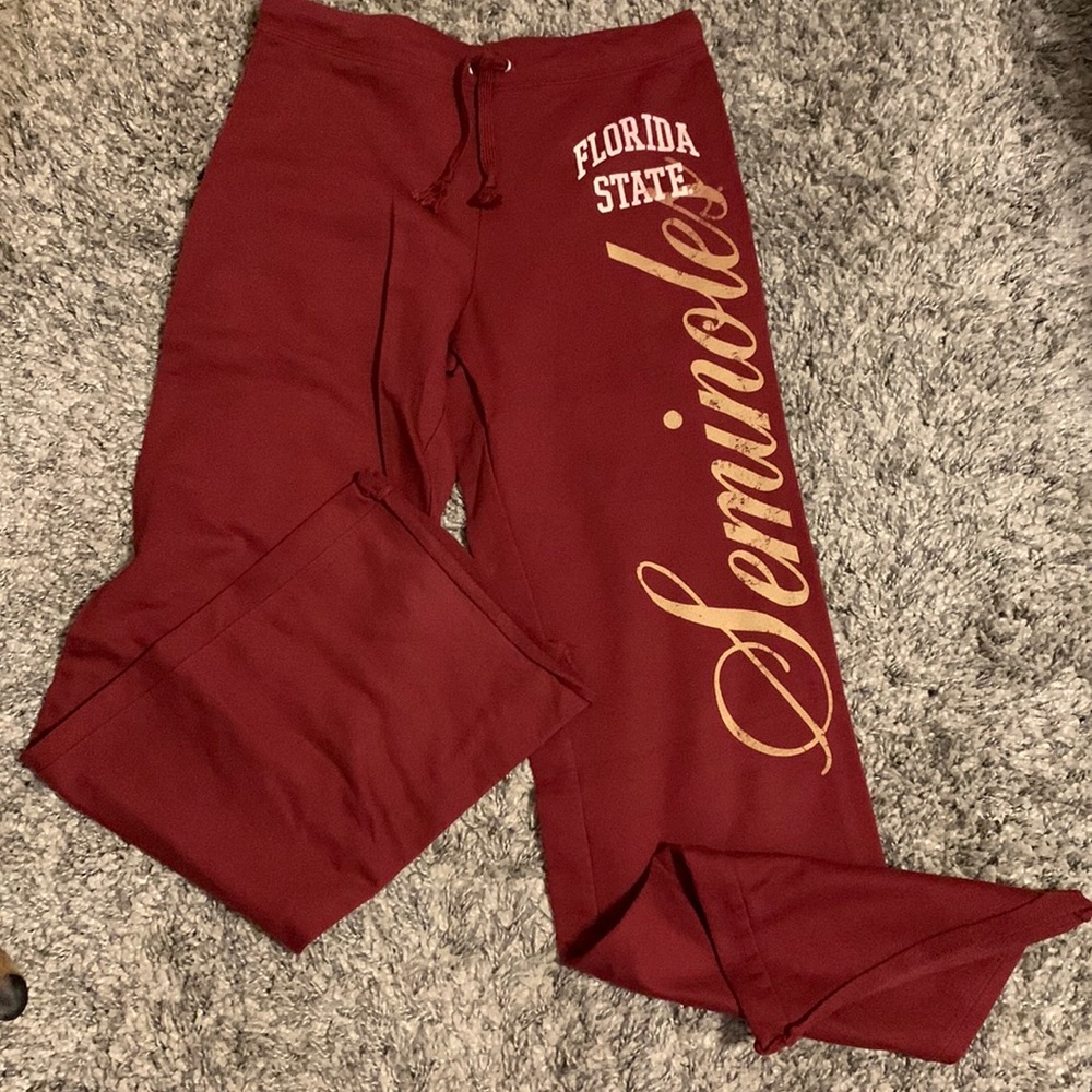 Florida State wide leg pants